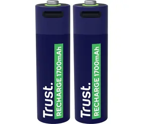 Akumulator AA USB-C Trust 25584 (2 szt.) / 1700 mAh