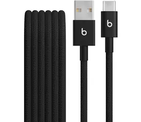 Kabel Beats USB-A (M) - USB-C (M) 1,5 m czarny / pleciony