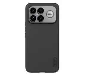 Nillkin Super Frosted PRO Magnetyczna tylna obudowa do POCO F8 Ultra w kolorze czarnym