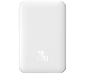 Rozpakowany - Baseus Magnetic Mini Air 10000mAh 20W biały / Powerbank / 1x USB-C / Magsafe / rozpakowany
