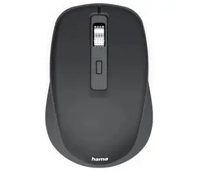 HAMA Multi Device WM-450 czarna / mysz bezprzewodowa / cicha / Bluetooth / USB-A / 2x AAA