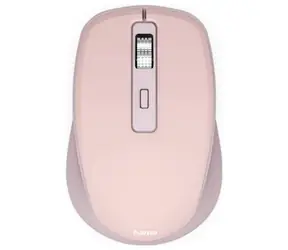 Mysz bezprzewodowa HAMA WM-450 różowa / Multi Device / cicha / Bluetooth / 2x AAA / USB-A