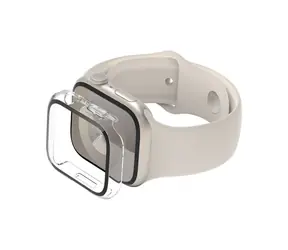 Etui ochronne Belkin ScreenForce 2w1 do zegarków Apple Watch Series 4/5/6/SE/7/8/9 (44/45 mm) przezroczyste