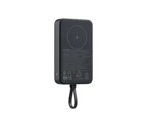 XIAOMI Magnetic PowerBank 10000mAh szary / 33W / zintegrowany kabel / USB-C