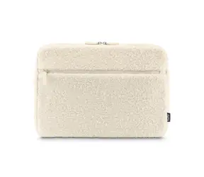 Etui na laptopa HAMA Cozy 14,1-15,6" (36-40 cm) beżowe / puszyste / kieszeń z przodu 
