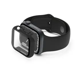 Etui ochronne Belkin ScreenForce 2w1 do zegarków Apple Watch Series 4/5/6/SE/7/8/9 (40/41 mm) w kolorze czarnym