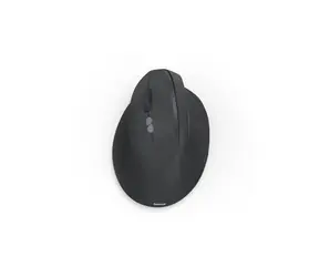 Mysz HAMA Multi Device EWM-600L czarna / pionowa ergonomiczna bezprzewodowa / dla osób leworęcznych / akumulatorowa