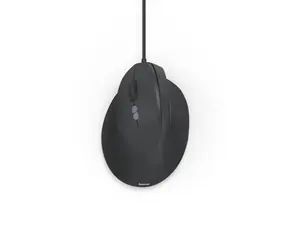 HAMA ECM-500L czarna / pionowa ergonomiczna mysz przewodowa / dla użytkowników leworęcznych