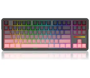 Redragon K728SP-RGB-PRO Antonium PRO czarny / Klawiatura gamingowa / mechaniczna / Leopard L / RGB / BT / USB / US