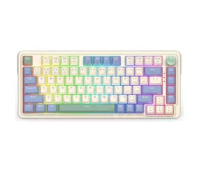 Redragon K673CPG-RGB-PRO UCAL PRO biały / Klawiatura gamingowa / mechaniczna / Przełączniki Redragon / RGB / BT / USB / US 
