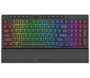 Redragon K515-RGB SHIVA 98 czarny / Klawiatura gamingowa / RGB / USB / US