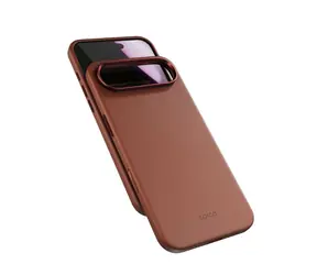 Rozpakowany - skórzany pokrowiec Epico Pro Mag+ do iPhone'a Air, kompatybilny z Qi2 i MagSafe, brązowy / rozpakowany