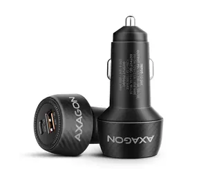 Axagon PWC-PQ48 czarny / Ładowarka samochodowa / 1x USB-A / 1x USB-C / 48 W