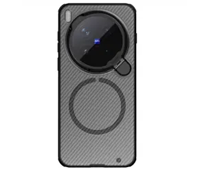 Magnetyczna tylna osłona Nillkin CamShield Prop do Vivo X300 Pro, przezroczysta, czarna