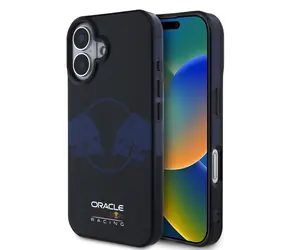 Tylna obudowa Red Bull PC/TPU Two Bulls Magsafe do iPhone'a 16 w kolorze granatowym