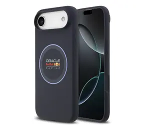 Silikonowa osłona tylna MagSafe Red Bull Blue Ring do iPhone'a Air Navy