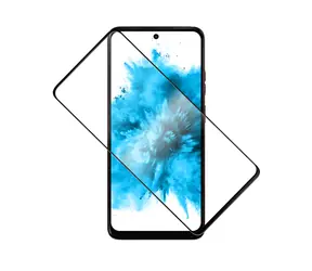 FIXED , pełna osłona ekranu ze szkła hartowanego do Motorola Moto G05/E15, czarna