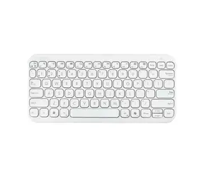 Asus Marshmallow KW100 biały / klawiatura bezprzewodowa / klawisze o niskim profilu / układ CZ i SK 