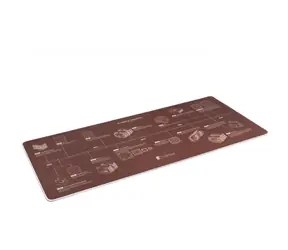 Noctua NP-DM3 brązowo-biała / Podkładka pod mysz gamingową / 90 x 40 cm