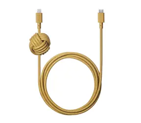 Cable Native Union Night USB-C - Lightning 3M żółty