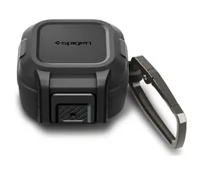 Etui ochronne Spigen Lock Fit do Samsung Galaxy Buds 4 Pro/4 czarne
