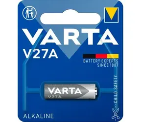 Bateria Varta V27A / 12,0 V / 20 mAh / alkaliczna / 5 szt. / w blistrze