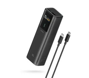 Cuktech CKPB100PGLBL PowerBank 150W czarny / 10000mAh / USB-C / USB-A