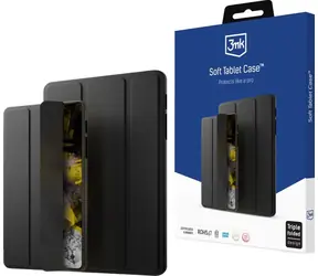 Etui ochronne 3mk Soft Tablet Case do Samsung Galaxy Tab A11+ w kolorze czarnym