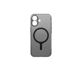 UNIQ Airsuit MagClick ochronna obudowa ładująca do iPhone'a 17, błyszcząca, dymna