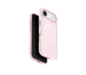 UNIQ Clario MagClick ochronna obudowa ładująca do iPhone'a Air, w kolorze pierwiosnkowym