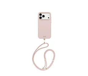 Etui ochronne UNIQ COEHL Mirelle do iPhone'a 17 Pro Max, Shell pink
