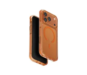Etui ochronne z funkcją ładowania UNIQ Combat MagClick do iPhone'a 17 Pro Max, kolor Volt pomarańczowy
