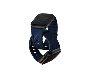 Pasek magnetyczny UNIQ Fluo do Apple Watch 49/46/45/44/42/41/40 mm, kolor morski niebieski