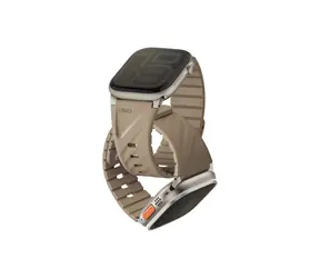 Pasek magnetyczny UNIQ Fluo do zegarka Apple Watch 49/46/45/44/42/41/40 mm, miękki piasek