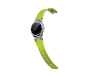 Pasek magnetyczny UNIQ Fluo do zegarka Garmin SmartWatch 22 mm, ciemna limonka