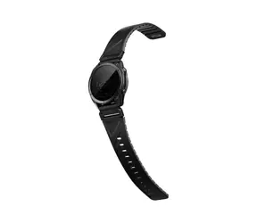 Pasek magnetyczny UNIQ Fluo do zegarka Garmin SmartWatch 22 mm, kolor Midnight black