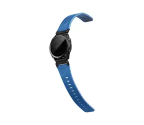 Pasek magnetyczny UNIQ Fluo do zegarka Garmin SmartWatch 22 mm, niebieski oceaniczny