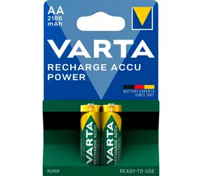 Akumulator Varta RECHARGE AA / 1,2 V / 2100 mAh / NiMH / 20 szt. / w blistrze