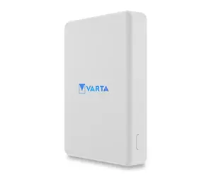 Varta Mag Wireless Power Bank biały / power bank bezprzewodowy / 5000mAh / USB-C  