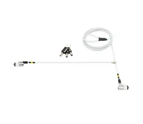 Mobilis 001327 Zamek obrotowy na klucz do laptopa Dual T Lock 1,8 m