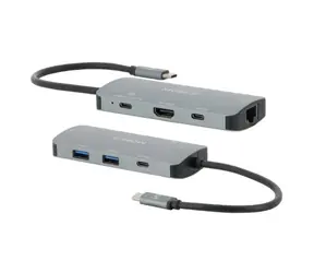 Mobilis 001382 Stacja dokująca USB-C 7w1 100W