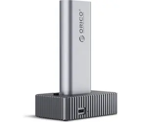 Stacja dokująca Orico IT18C3 szara / do dysku twardego M.2 NVMe/SATA / USB-C / USB-C/USB-A - kabel USB-C 1m