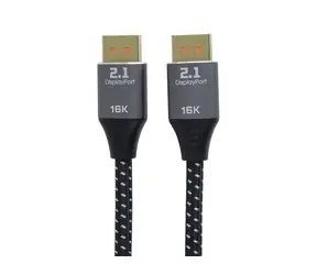 Kabel PremiumCord DisplayPort 2.1 16K@60Hz 8K@120Hz 2m
