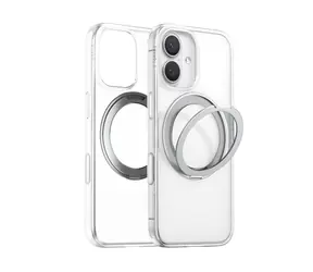 Etui ochronne Torras Ostand Pro Case do Apple iPhone 17, przezroczyste