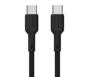 Kabel danych Dudao L9C / USB-C / USB-C / 65W / 1 m / czarny