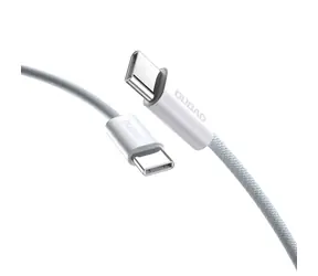 Kabel danych Dudao L6C / USB-C / USB-C / 30 W / 1 m / jasnoniebieski
