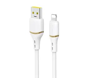 Kabel danych Dudao L25L / USB-A / Lightning 30W / 1 m / biały