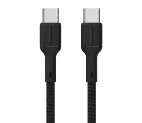 Kabel danych Dudao L9C / USB-C / USB-C / 65W / 2 m / czarny
