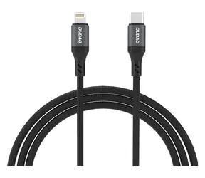 Kabel danych Dudao L3CL / USB-C / Lightning 30W / 1,2 m / czarny