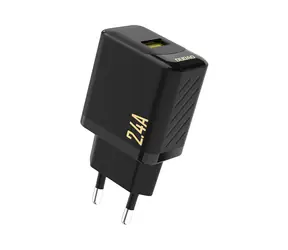 Ładowarka sieciowa Dudao A23 czarna / USB-A / 2.4A